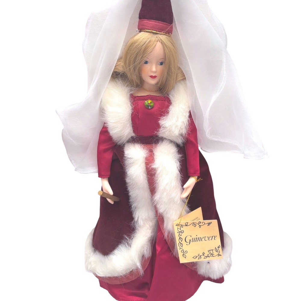 Vintage 1985 Bertha Rogers Guinevere Doll 15" King Arthur Original Box Tag